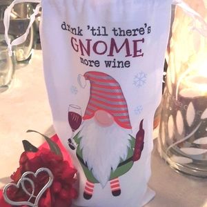Wine gift bag & stopper